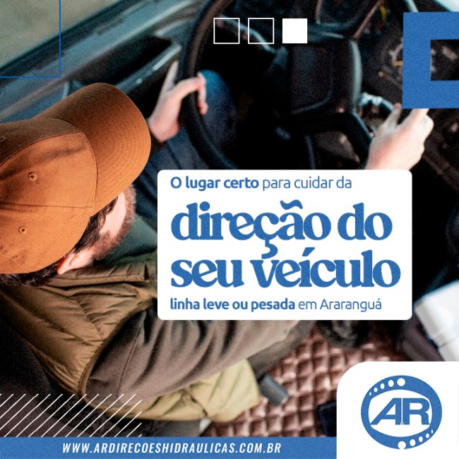 O lugar certo para cuidar da direção do seu veículo linha leve ou pesada em Araranguá