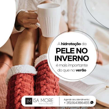 A hidratação da pele no inverno é mais importante do que no verão