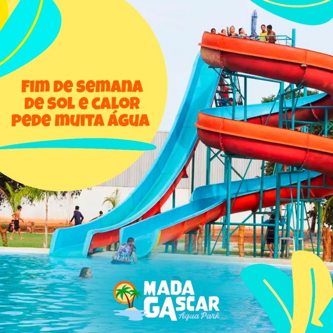 Fim de semana de sol e calor pede muita água