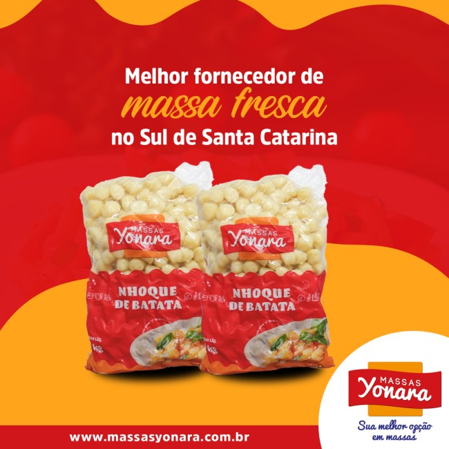 Melhor fornecedor de massas frescas no Sul de Santa Catarina
