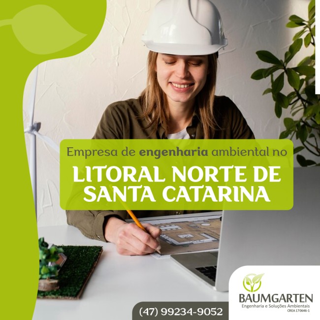 Empresa de engenharia ambiental no Litoral Norte de Santa Catarina