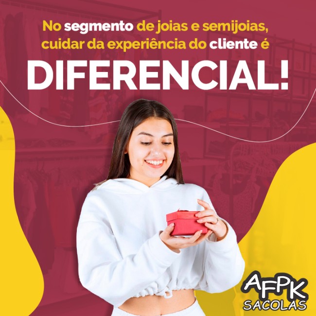 No segmento de joias e semijoias, cuidar da experiência do cliente é diferencial