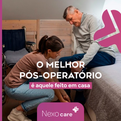 O melhor pós-operatório é aquele feito em casa