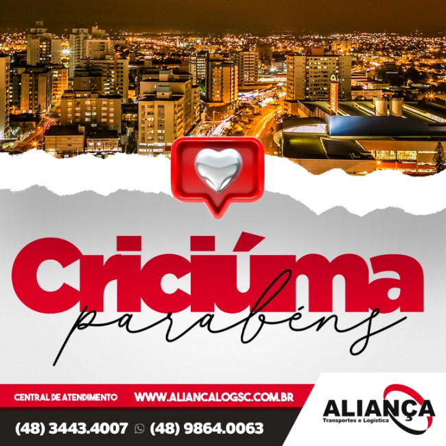 aniversário de Criciúma