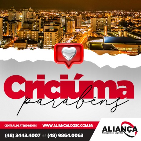 aniversário de Criciúma