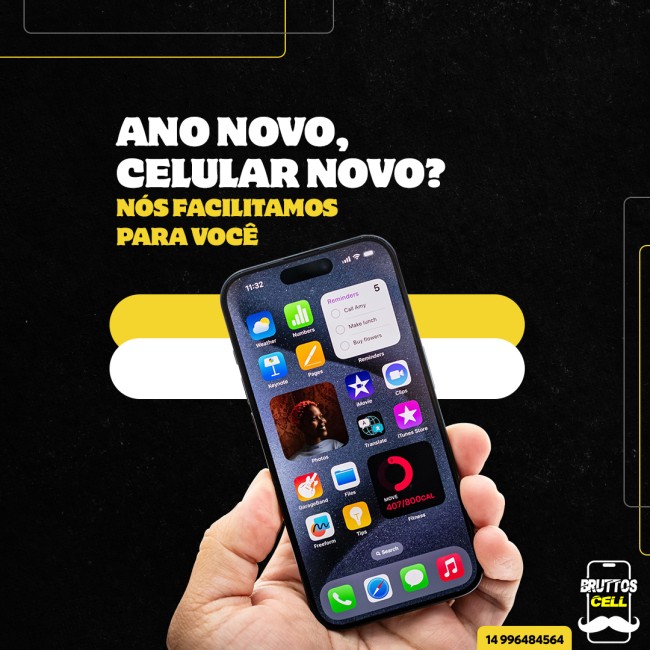 Ano novo, celular novo? Nós facilitamos para você