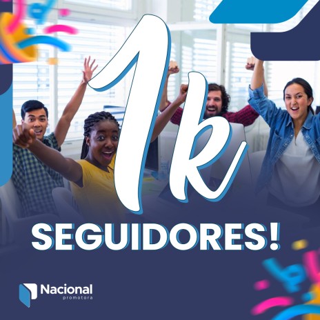 1k de seguidores