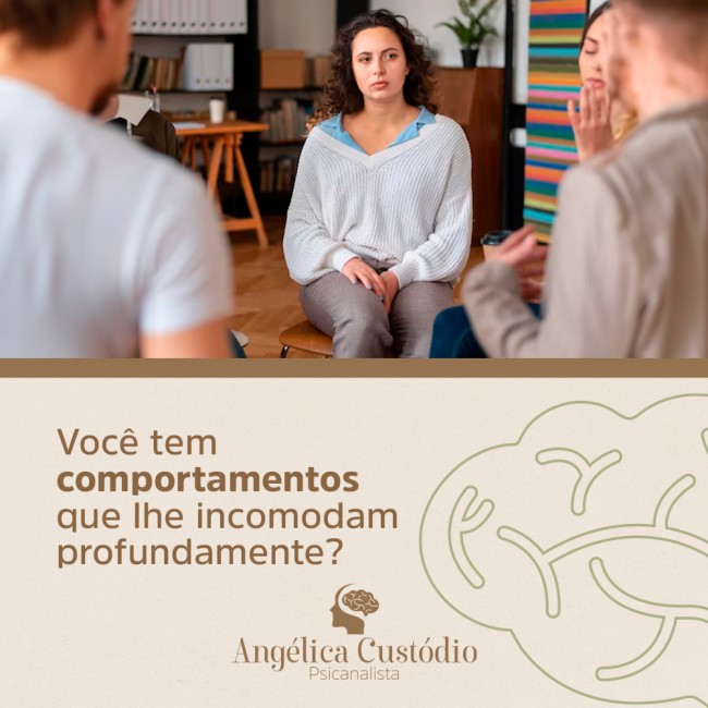 Você tem comportamentos que lhe incomodam profundamente?