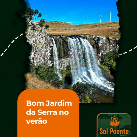 Bom Jardim da Serra no verão