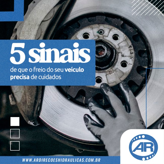 5 sinais de que o freio do seu veículo precisam de cuidados