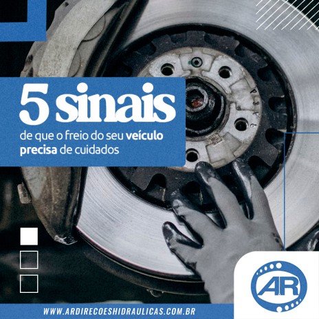 5 sinais de que o freio do seu veículo precisam de cuidados