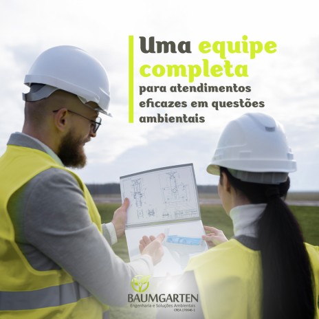 Uma equipe completa para atendimentos eficazes em questões ambientais