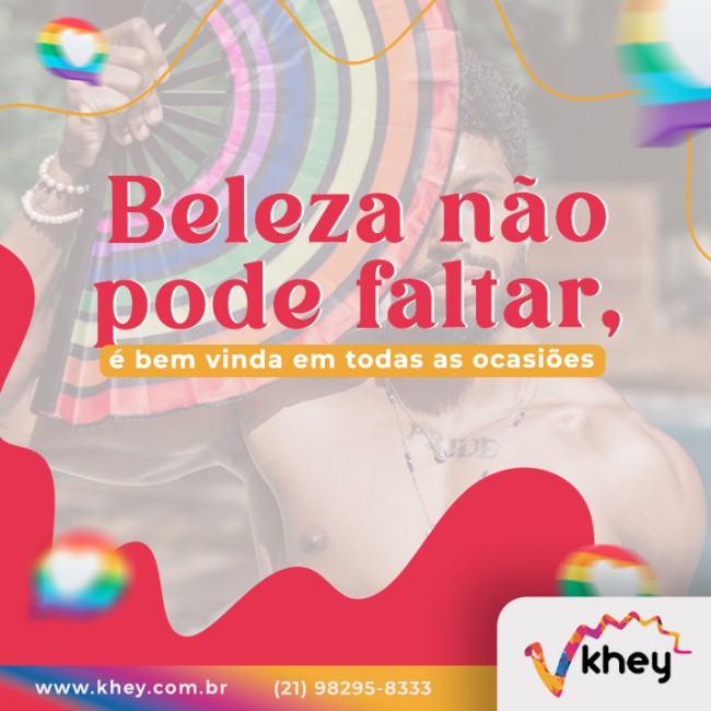 Beleza não pode faltar, é bem vinda em todas as ocasiões