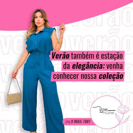 Verão também é estação da elegância: venha conhecer nossa coleção