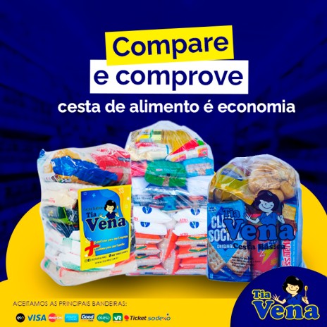 Compare e comprove: cesta de alimento é economia