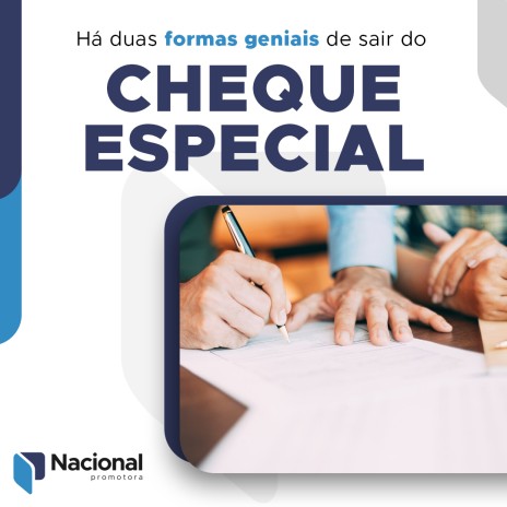 Há duas formas geniais de sair do cheque especial