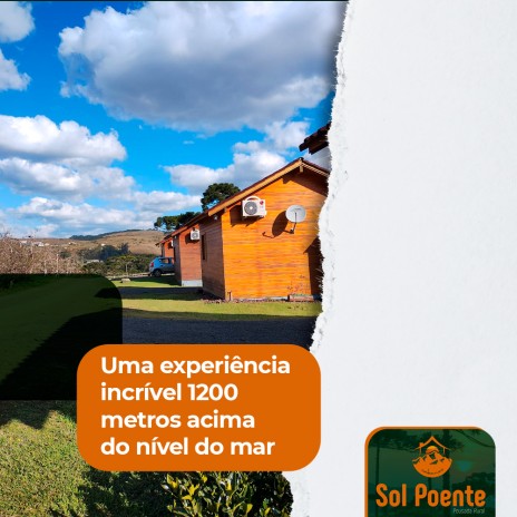 Uma experiência incrível 1200 metros acima do nível do mar