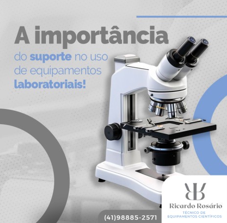 A importância do suporte no uso de equipamentos laboratoriais