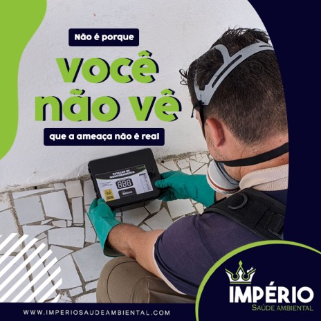 Não é porque você não vê que a ameaça não é real