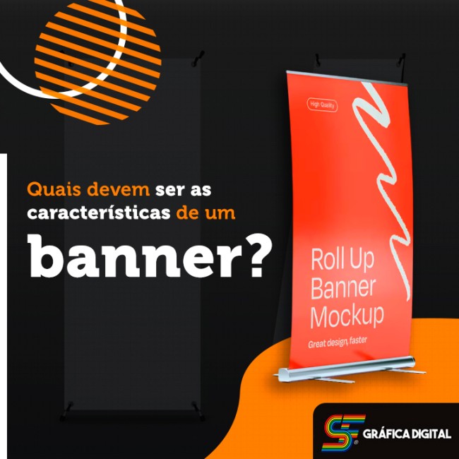 Quais devem ser as características de um banner?