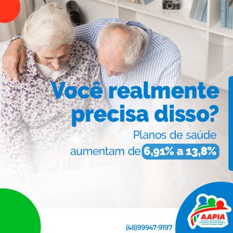 Você realmente precisa disso? Planos de saúde aumentam de 6,91% a 13,8%