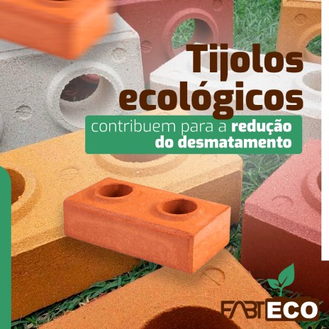 Tijolos ecológicos contribuem para a redução do desmatamento