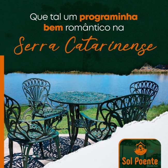 Que tal um programinha bem romântico na Serra Catarinense