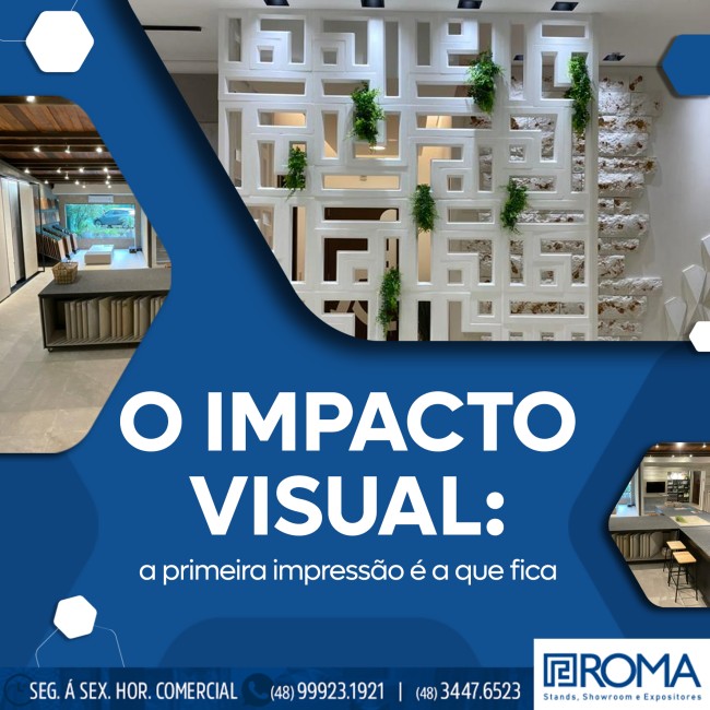 O impacto visual: a primeira impressão é a que fica