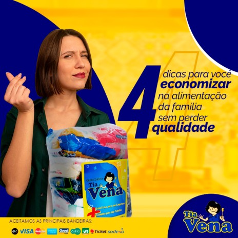4 dicas para você economizar na alimentação da família sem perder qualidade