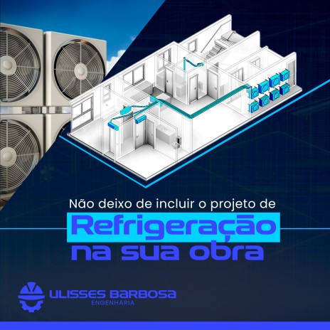 Não deixe de incluir o projeto de refrigeração na sua obra