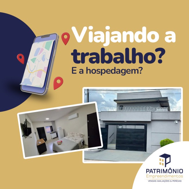 Viajando a trabalho? E a hospedagem?