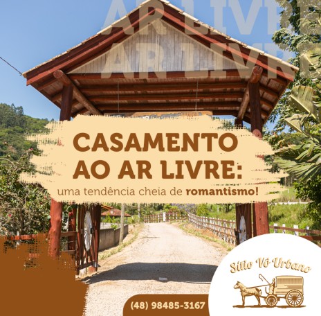 Casamento ao ar livre: uma tendência cheia de romantismo