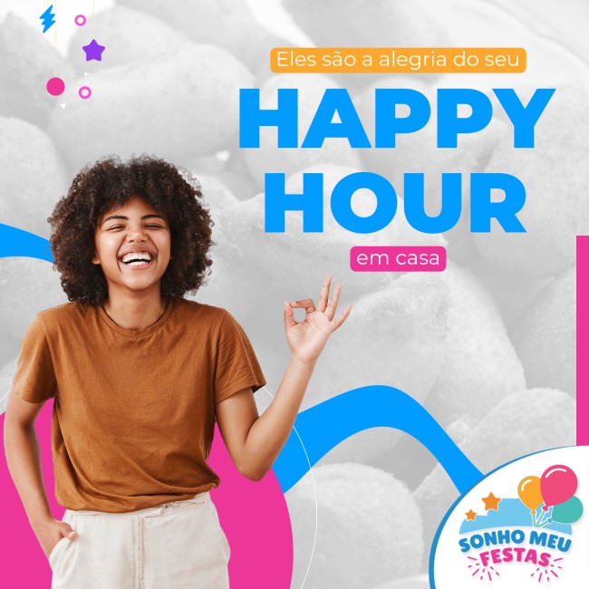 Eles são a alegria do seu happy hour em casa