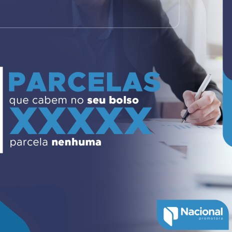 Parcelas que cabem no seu bolso x parcela nenhuma