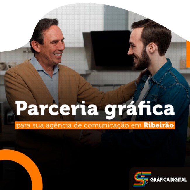 Parceria gráfica para sua agência de comunicação em Ribeirão