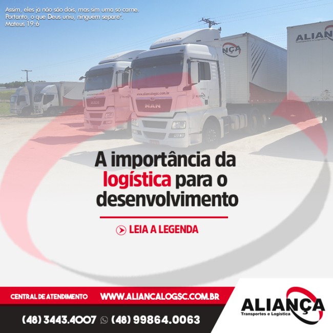 A importância da logística para o desenvolvimento