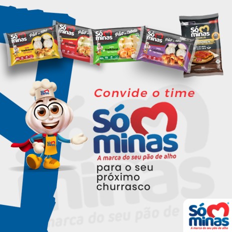 Convide o time Só Minas para o seu próximo churrasco