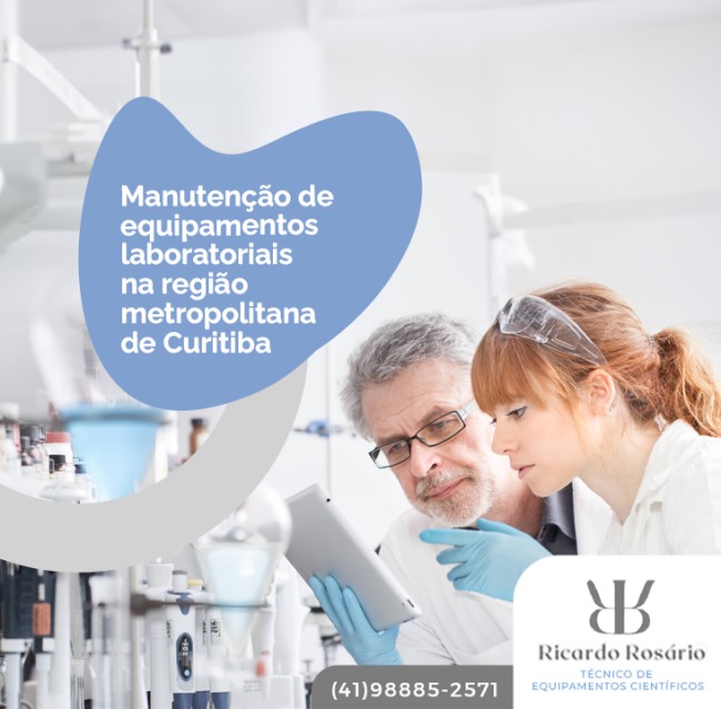 Manutenção de equipamentos laboratoriais na região metropolitana de Curitiba