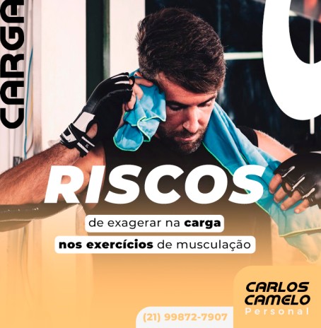 Riscos de exagerar na carga nos exercícios de musculação