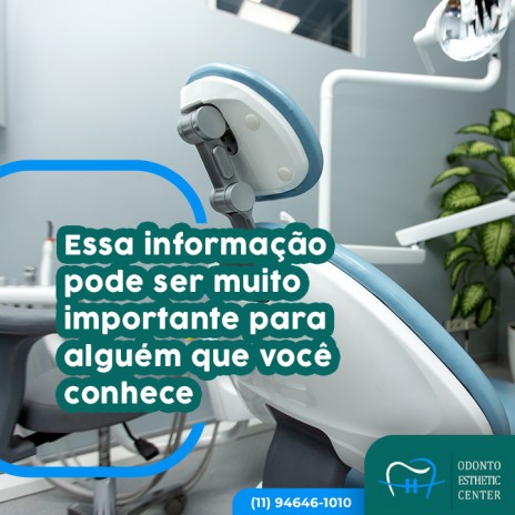 Essa informação pode ser muito importante para alguém que você conhece
