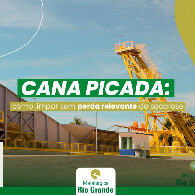 Cana picada: como limpar sem perda relevante de sacarose