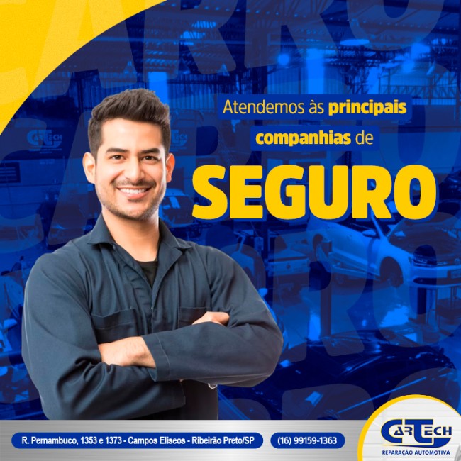 Atendemos às principais companhias de seguro