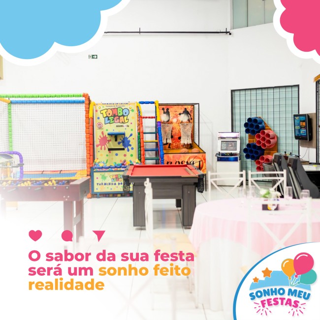 O sabor da sua festa será um sonho feito realidade