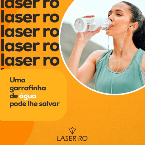 Uma garrafinha de água pode lhe salvar