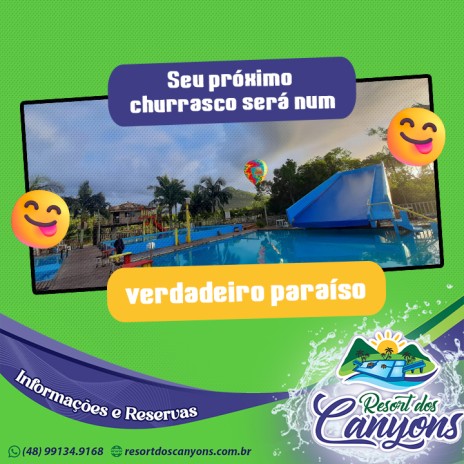 Seu próximo churrasco será num verdadeiro paraíso