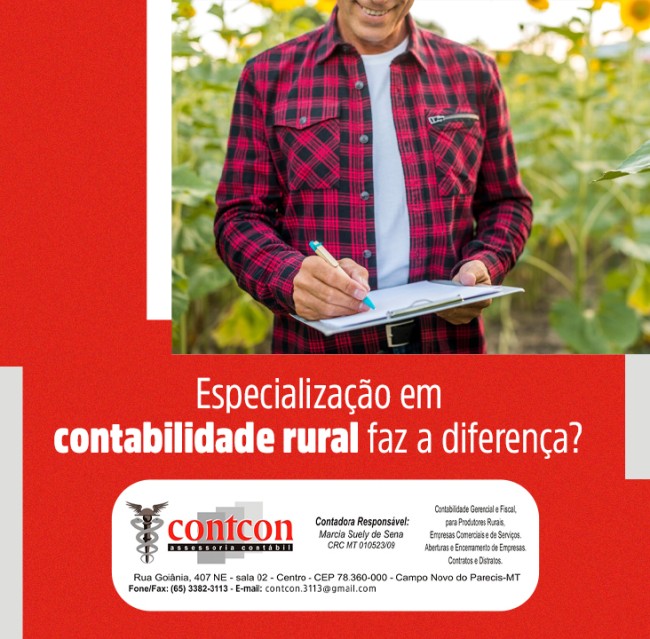 Especialização em contabilidade rural faz a diferença?