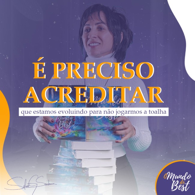 É preciso acreditar que estamos evoluindo para não jogarmos a toalha