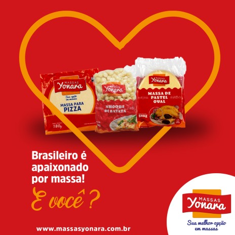 Brasileiro é apaixonado por massa! E você?