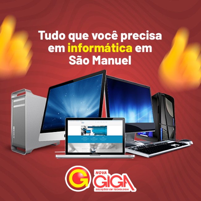 Tudo que você precisa em informática em São Manuel