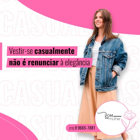 Vestir-se casualmente não é renunciar à elegância
